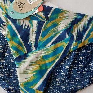 ❗Prana Breya Blue/Green Tropic Panama Bikini Bottom XL❗